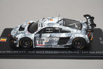 1:43 SPARK SB506 Audi R8 LMS GT3 24h SPA 2022 #66