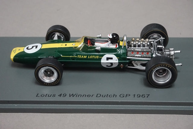 1:43 SPARK S4826 Lotus 49 Netherlands GP Winner 1967 #5 J.Clark