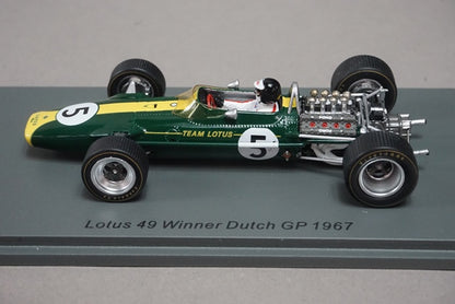 1:43 SPARK S4826 Lotus 49 Netherlands GP Winner 1967 #5 J.Clark