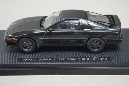 1:43 EBBRO 43774 Toyota Supra 2.5GT Twin Turbo R 1990 Dark Green