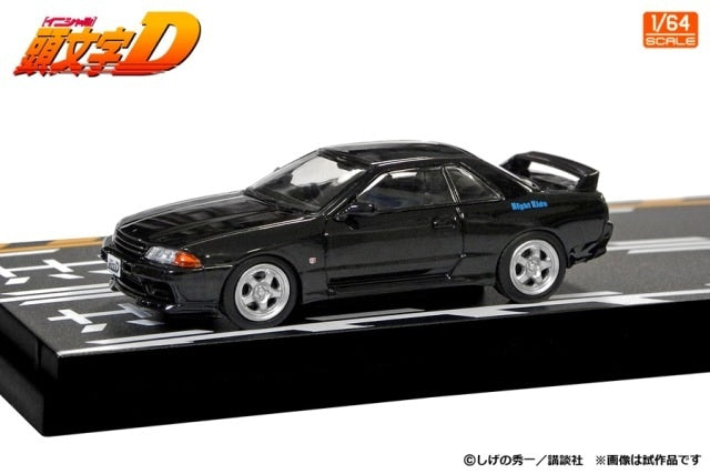 MD64218 MODELER'S 1:64 Initial D Set Vol.18 Tsuyoshi Nakazato Skyline GT-R BNR32 & Seiji Iwaki Lancer Evolution IV