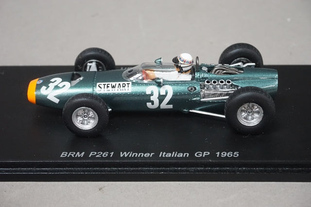 1:43 SPARK S4247 BRM P261 Italian GP Winner 1965 #32 Jackie Stewart