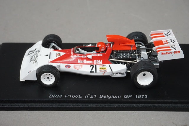 1:43 SPARK S1752 BRM P160E Belgian GP 1973 #21 Marlboro