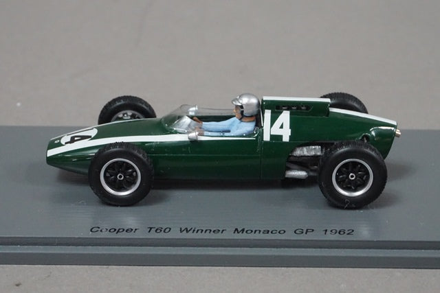 1:43 SPARK S4802 Cooper T60 Monaco GP Winner 1962 #14