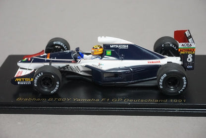 1:43 SPARK RS1750 Brabham BT60Y YAMAHA F1 GP Germany 1991 #8 RACELAND