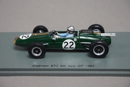 1:43 SPARK S5262 Brabham BT3 Italian GP 1963 #22