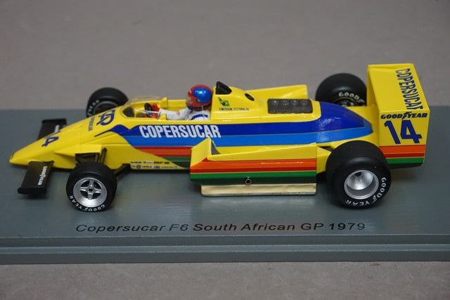 1:43 SPARK S3936 Copersucar F6 South African GP 1979 #14 Emerson Fittipaldi