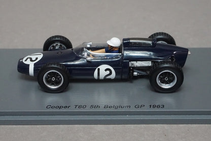 1:43 SPARK S4804 Cooper T60 Belgian GP 5th 1963 #12 Joakim Bonnier