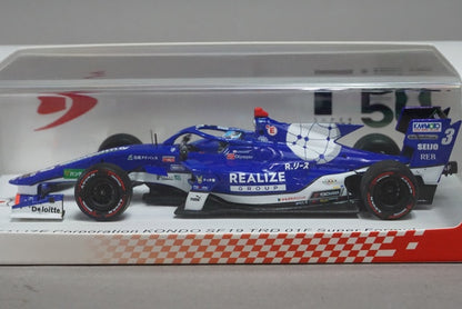 1:43 SPARK SJ112 SF19 KONDO Racing TRD01F Super Formula 2022 #3 Kenta Yamashita