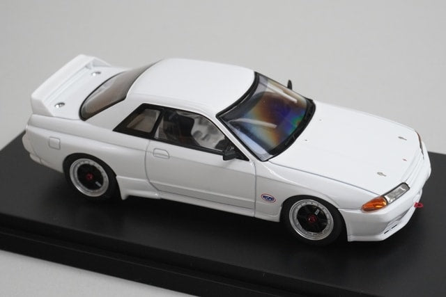 1:43 HPI 8022 Nissan Skyline GT-R Group A Racing White model car