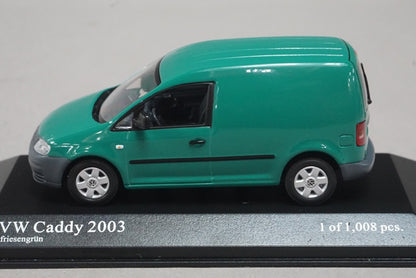 1:43 MINICHAMPS 400053100 Volkswagen Caddy 2003 Green