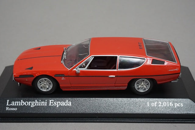 1:43 MINICHAMPS 400103302 Lamborghini Espada 1970 Red