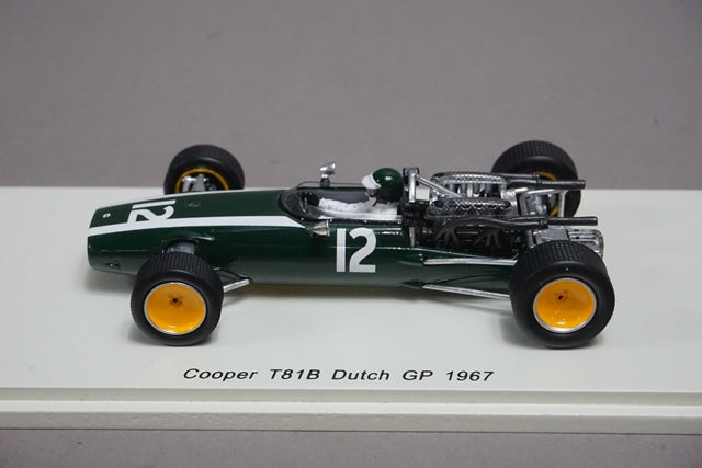 1:43 SPARK S4806 Cooper T81B Dutch GP 1967 #12 Jochen Rindt