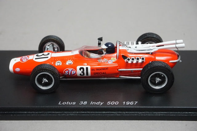 1:43 SPARK S4274 Lotus 38 Indy 500 1967 #31 Jim Clark