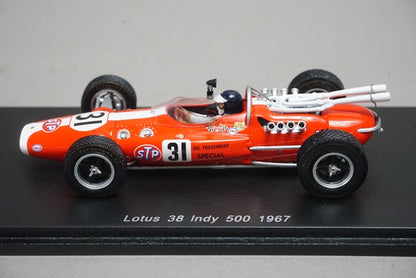 1:43 SPARK S4274 Lotus 38 Indy 500 1967 #31 Jim Clark