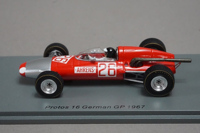 1:43 SPARK S7566 Protos 16 German GP 1967 #26 Kurt Ahrens