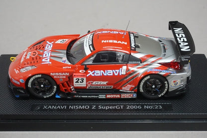 1:43 EBBRO 43794 Nissan XANAVI NISMO Z Super GT 2006 #23