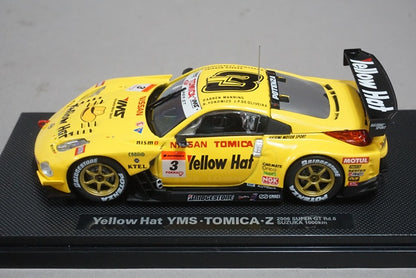 1:43 EBBRO TOMYTEC Nissan Yellow Hat YMS TOMICA Z Super GT Suzuka 1000km 2006 #3