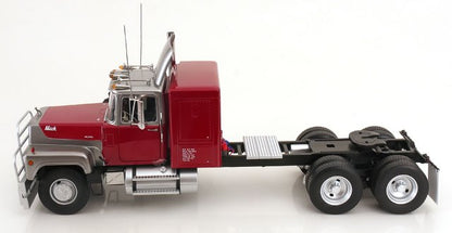 RK180173 ROAD KINGS 1:18 Mack RL 700L Red Metallic/Silver