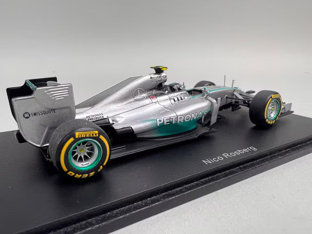 1:43 Spark S3087 Mercedes F1 W05 Australian GP Winner 2014 #6 N. Rosberg