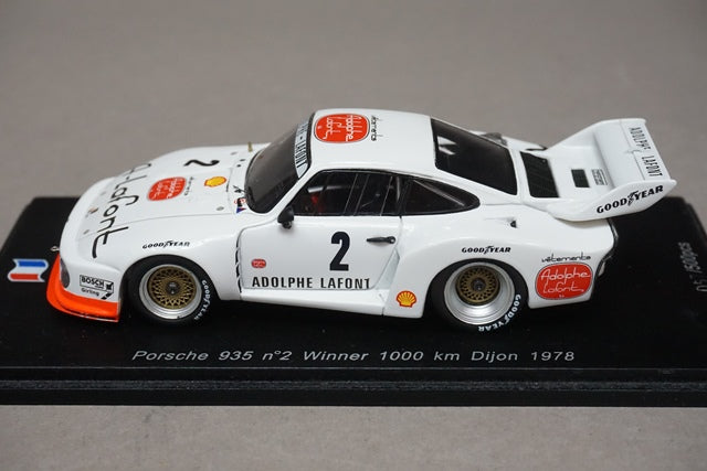 1:43 SPARK SF032 Porsche 935 1000km Dijon Winner 1978 #2