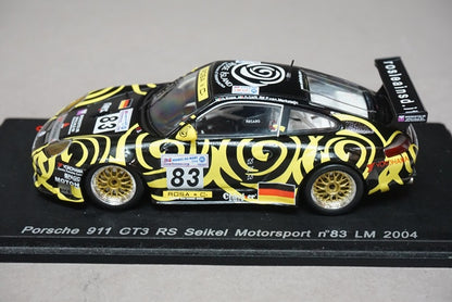 1:43 SPARK BAM002 Porsche 911 CT3 RS LM 2004 #83 BAM