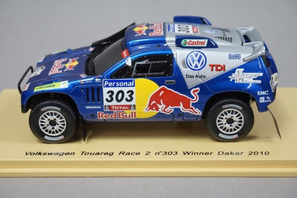 1:43 SPARK S0826 VW Volks Wagen Touareg Race 2 Dakar winner 2010 #303