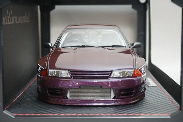 1:18 ignition model IG1275 Nissan PANDEM GT-R (BNR32) Midnight Purple