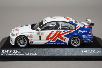 1:43 MINICHAMPS 400052401 BMW 320i WTCC 2005 #1