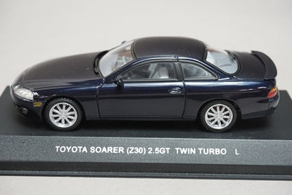 1:43 KYOSHO K03351BL Toyota Soarer (Z30) 2.5GT Twin Turbo L Dark Blue Mica