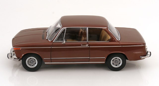 KKDC120084 KK scale 1:12 BMW 2002 ti Diana 1970 Brown Metallic