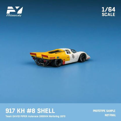 [ Pre-order ] FY64035 Finclassically 1:64 Porsche 917K Yellow White #8