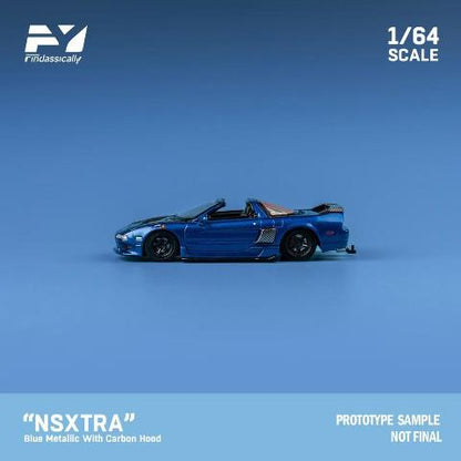 FY64041 Finclassically 1:64 NSXTRA Transparent Blue Deluxe ver. model car