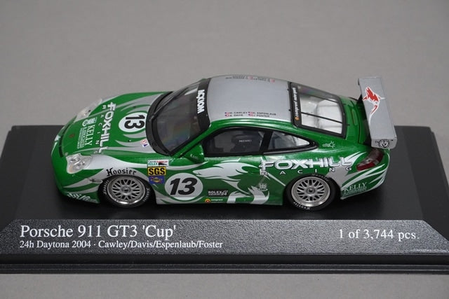 1:43 MINICHAMPS 400046213 Porsche 911 GT3 Daytona 2004 #13