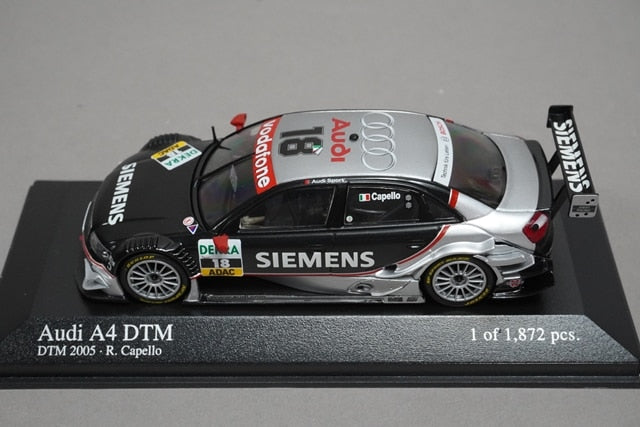 1:43 MINICHAMPS 400051418 Audi A4 DTM 2005 R.Capello #18