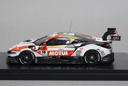 1:43 EBBRO 45514 Nissan Super GT GT500 2017 MOTUL MUGEN NSX-GT #16