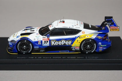 1:43 EBBRO 45760 Toyota KeePer TOM'S GR Supra GT GT500 2020 #37