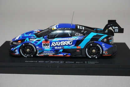 1:43 EBBRO 45515 Honda RAYBRIG NSX-GT Super GT GT500 2017 #100