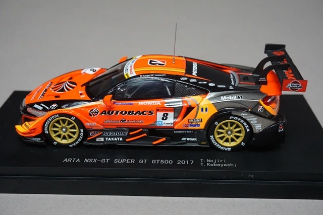 1:43 EBBRO 45516 Honda ARTA NSX-GT Super GT GT500 2017 #8