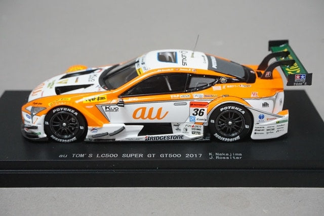 1:43 EBBRO 45519 Lexus au TOM'S LC500 Super GT GT500 2017 #36