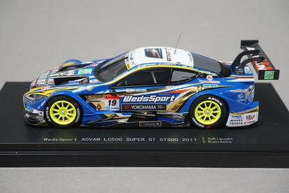 1:43 EBBRO 45524 Lexus WedsSport ADVAN LC500 Super GT GT500 2017 #19