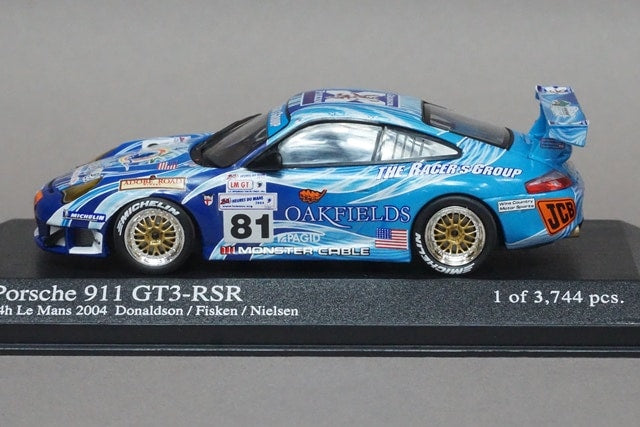 1:43 MINICHAMPS 400046981 Porsche 911 GT3-RSR 24h LM 2004 #81