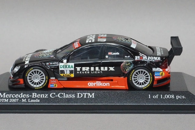 1:43 MINICHAMPS 400073618 Mercedes Benz C-Class DTM 2007 #18