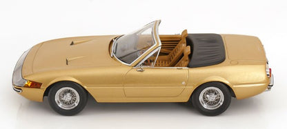 KKDC180614 KK scale 1:18 Ferrari 365 GTS Daytona Cabrio 1st Series 1969 Gold Metallic