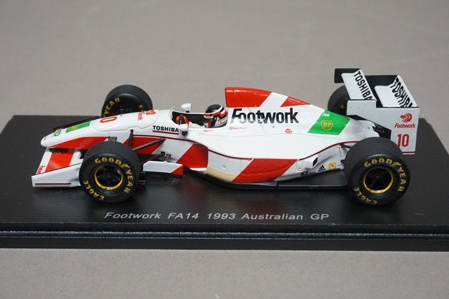 1:43 SPARK FS07 Footwork FA14 Australian GP 1993 #10 Aguri Suzuki Racing ON Special Order