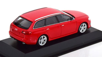 943 017213 MINICHAMPS 1:43 Audi RS6 Avant 2007 red