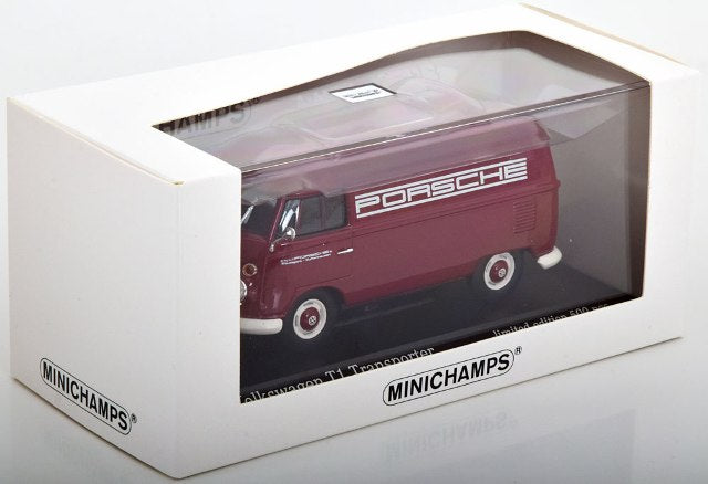 943 052203 MINICHAMPS 1:43 Volkswagen VW T1 Delivery Van 1963 Porsche