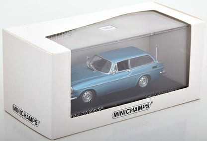 943 171613 MINICHAMPS 1:43 Volvo P1800 ES 1971 lightblue-metallic