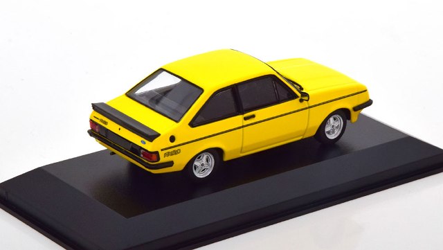 943 084303 MINICHAMPS 1:43 Ford Escort RS 2000 1976 yellow/black