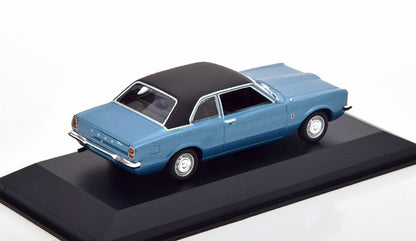 943 081303 MINICHAMPS 1:43 Ford Taunus 1970 bluemetallic/matt.black